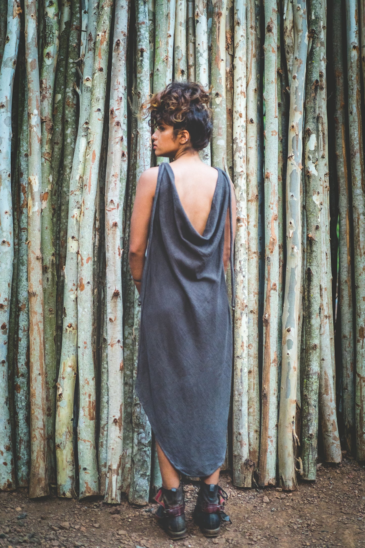 Calypso Dress - Brown