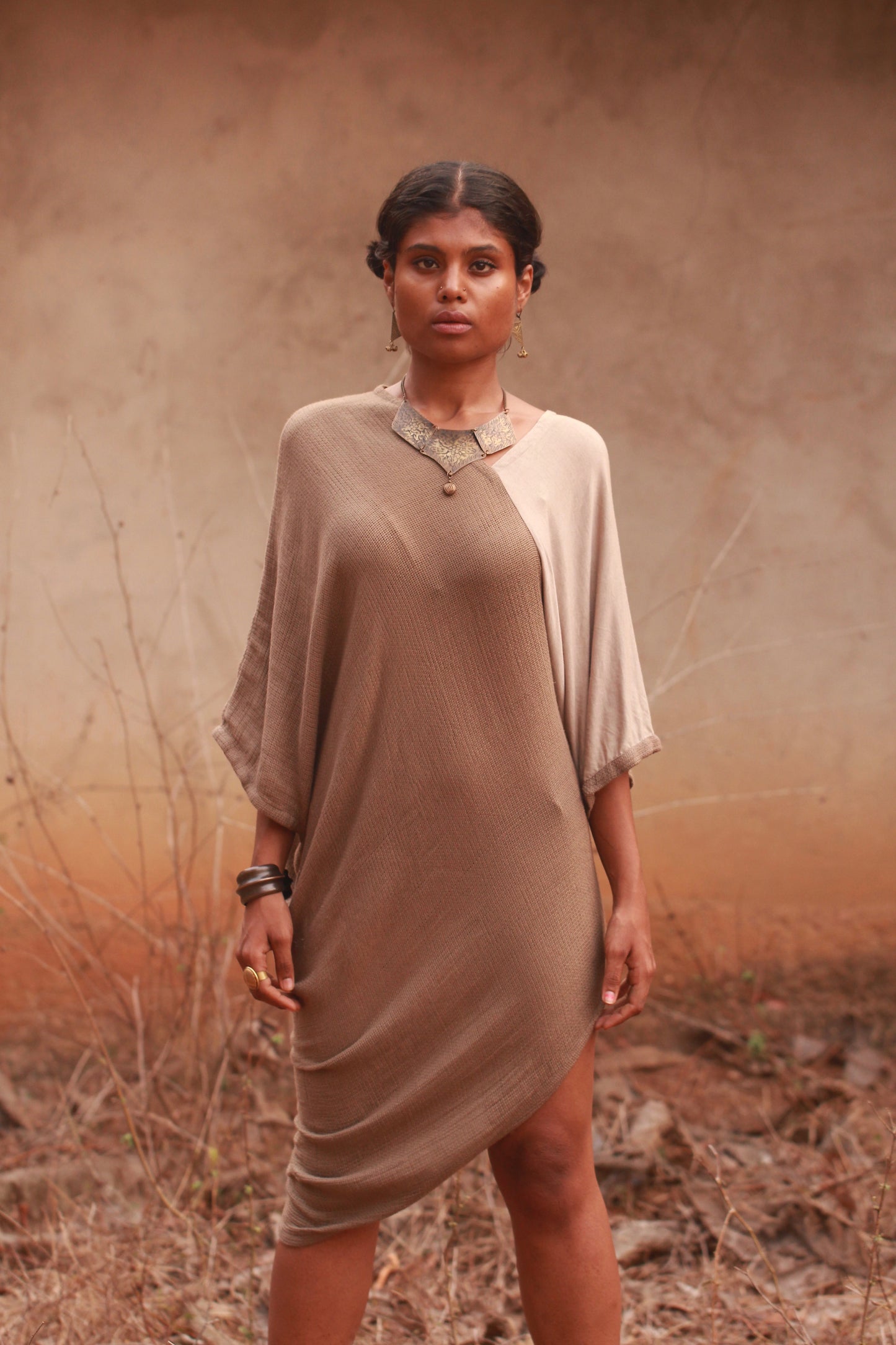 India Dress - Sand