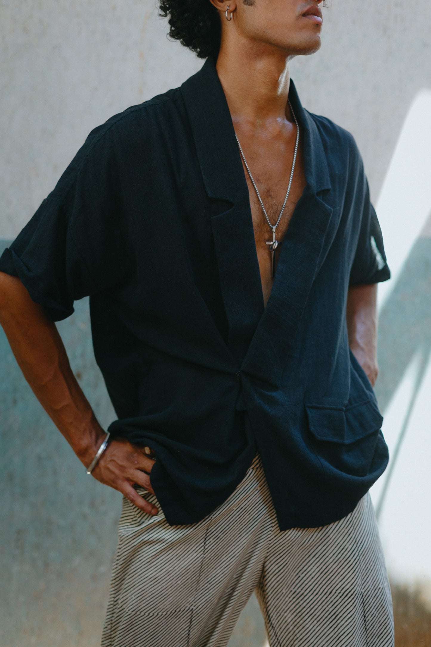 Kala Cotton Noragi - Black