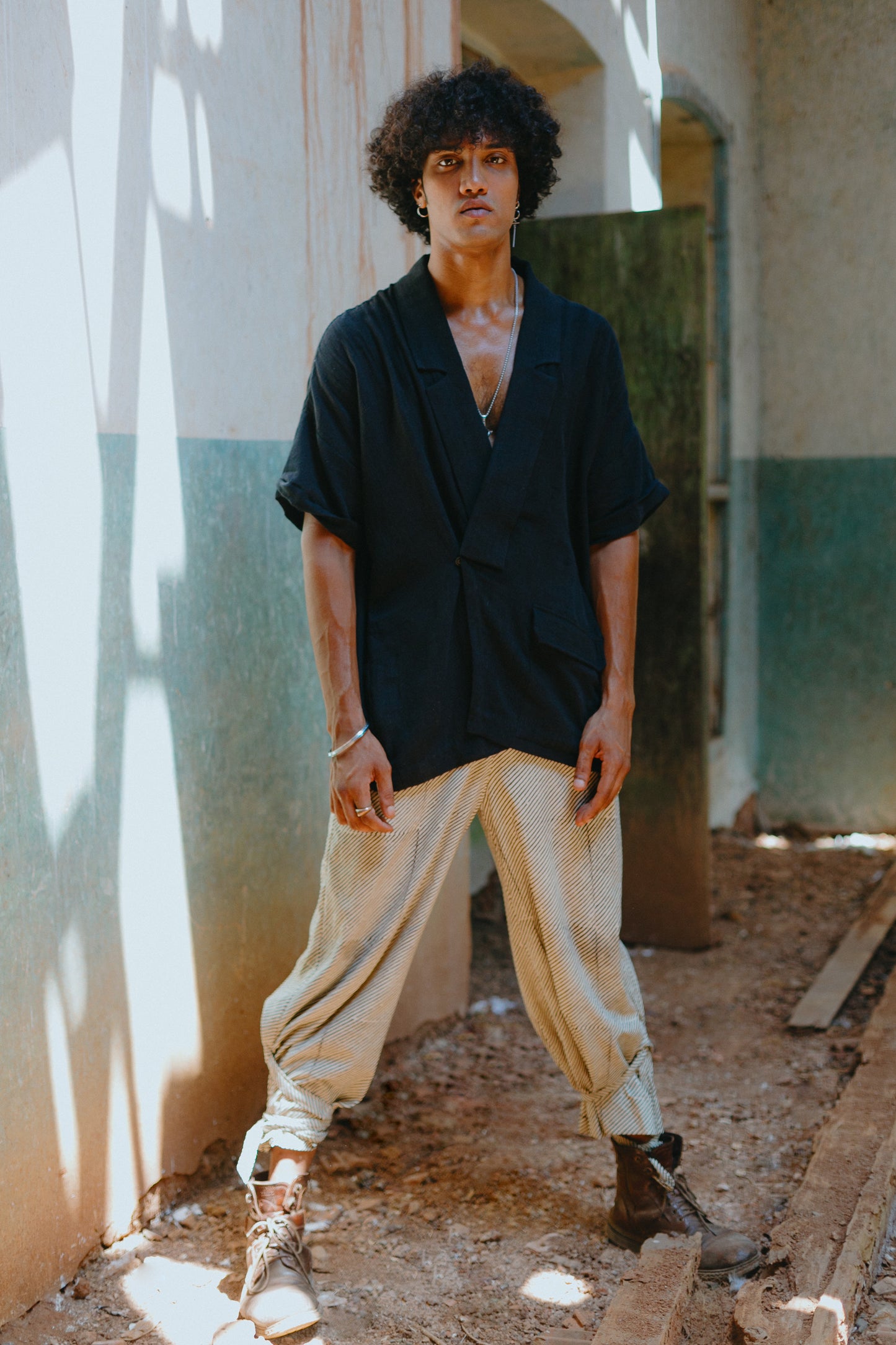 Kala Cotton Noragi - Black
