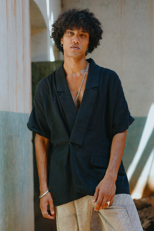 Kala Cotton Noragi - Black