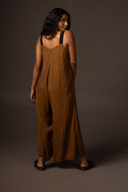 Flow Jumpsuit - Camel