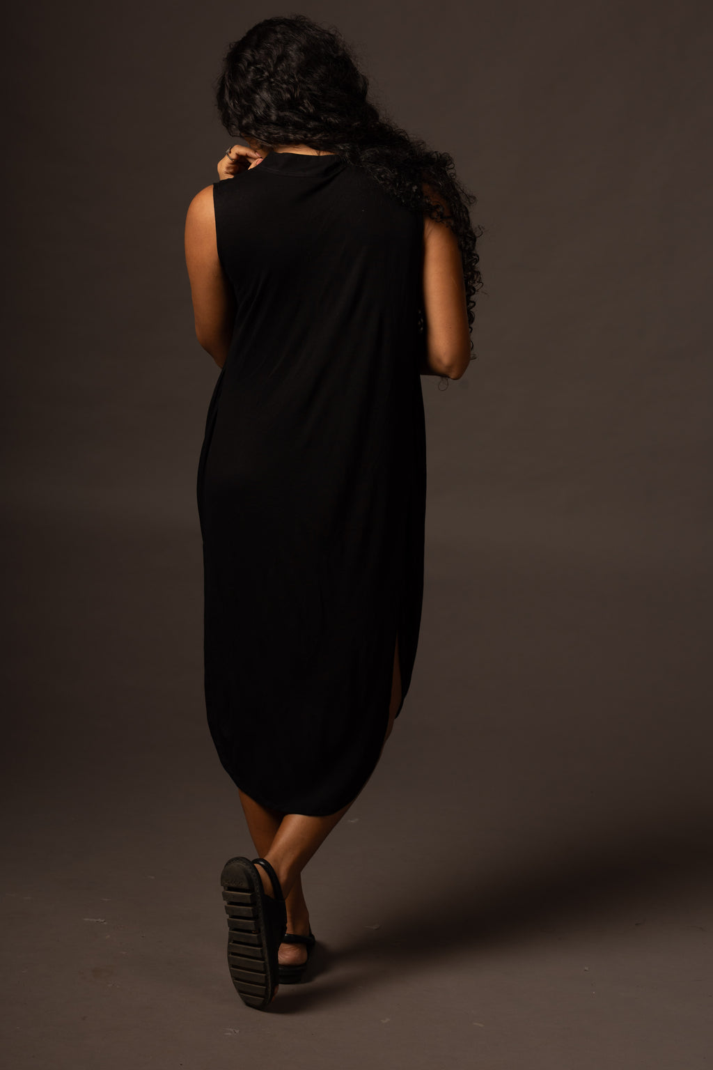 Ripple Dress - Black