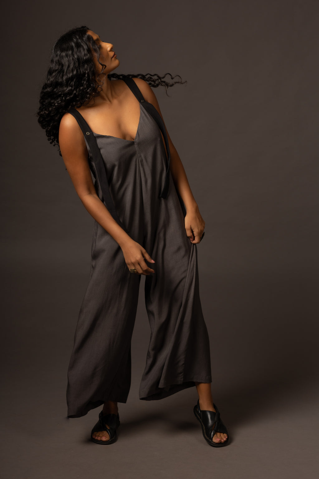 Flow Jumpsuit - Grey