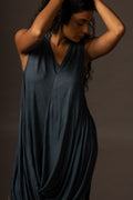 Ripple Dress - Teal Blue