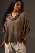 Shadow Overblouse - Muddy Grey