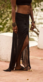 Hi Low Skirt - Black