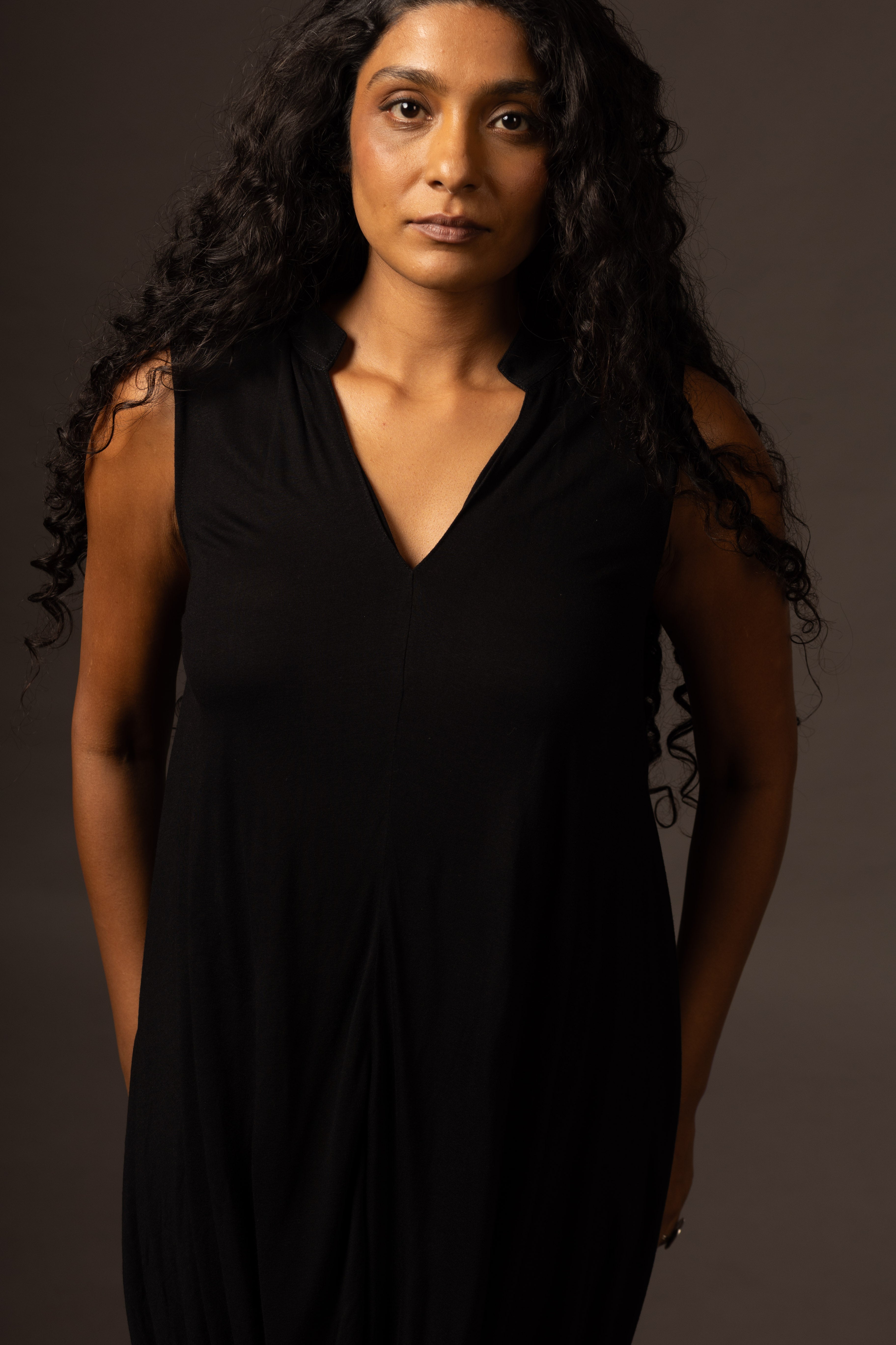 Ripple Dress - Black