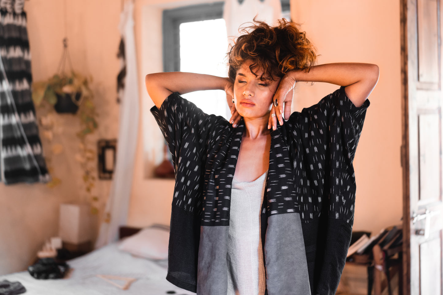 Ikat Kimono