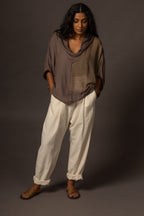 Shadow Overblouse - Muddy Grey
