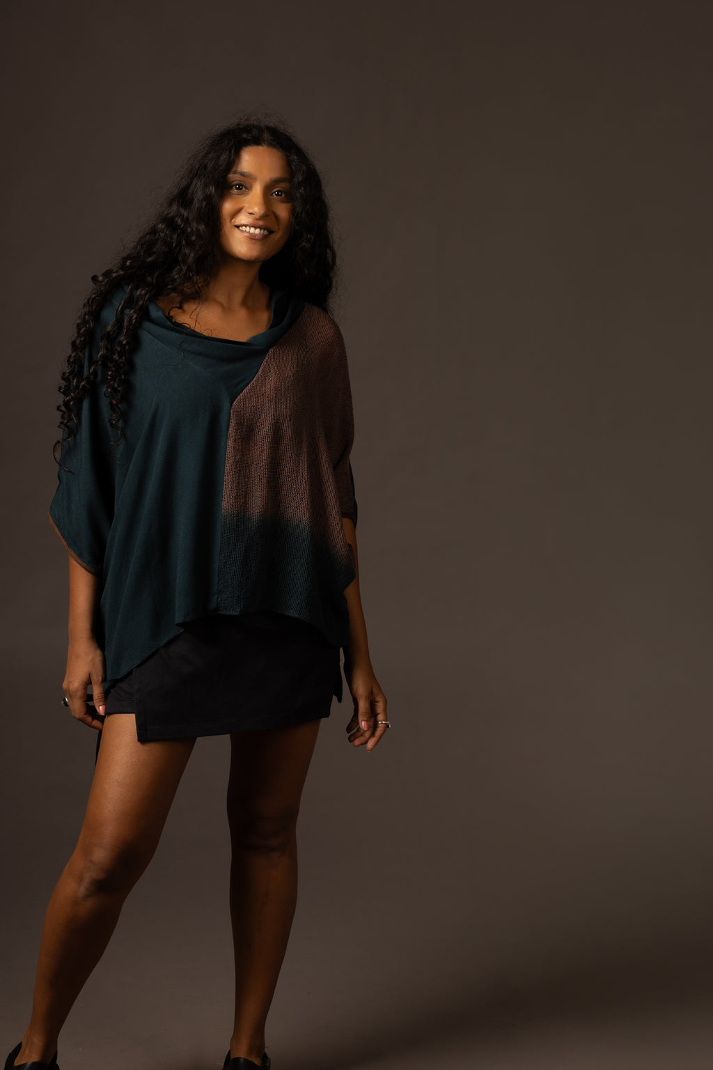Shadow Overblouse - Blue