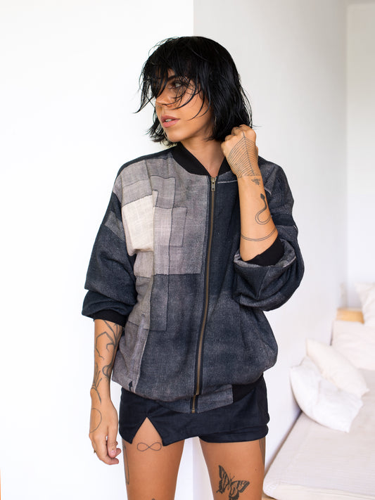 Maze Bomber Jacket