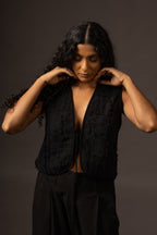 Grain Vest - Black
