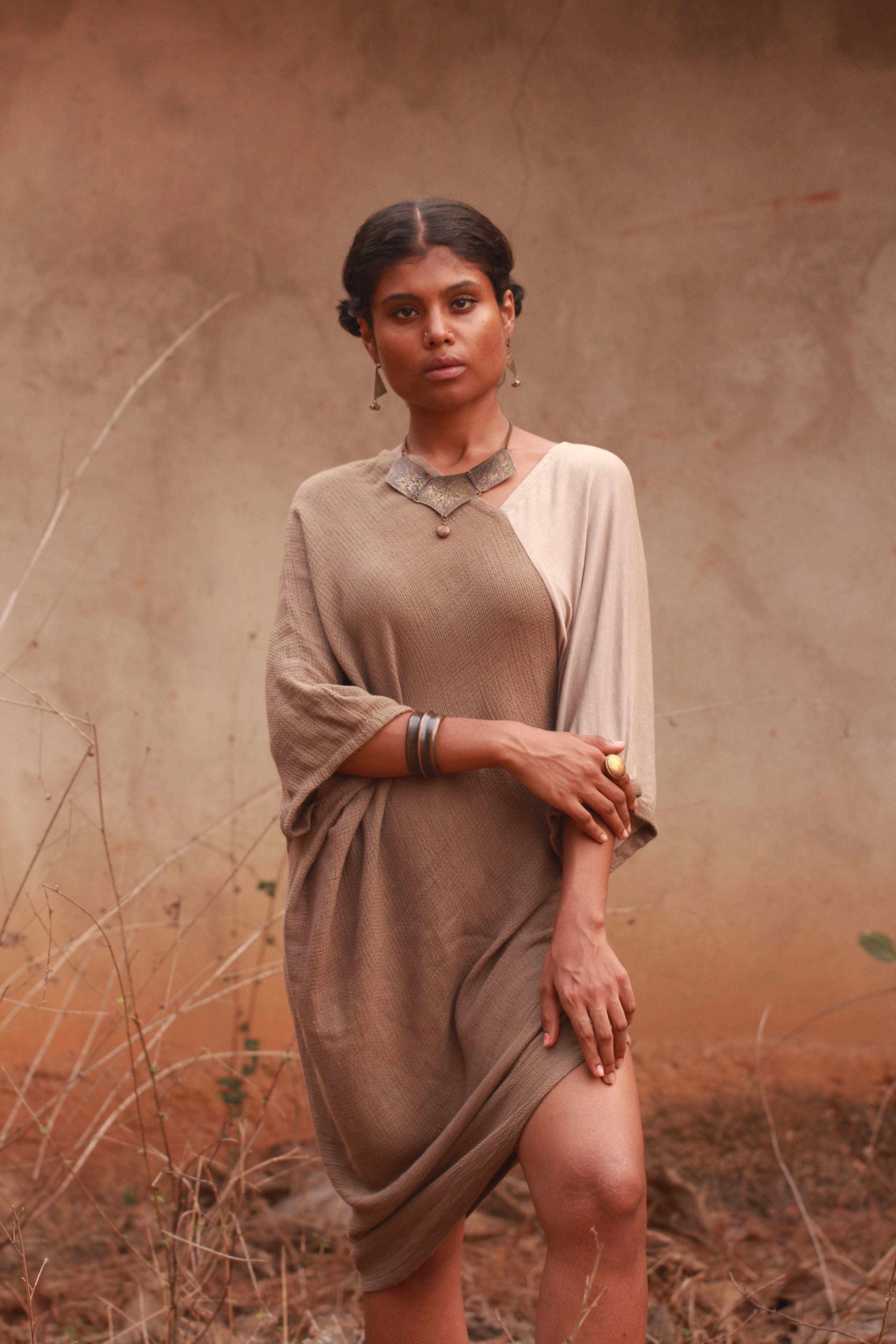 India Dress - Sand