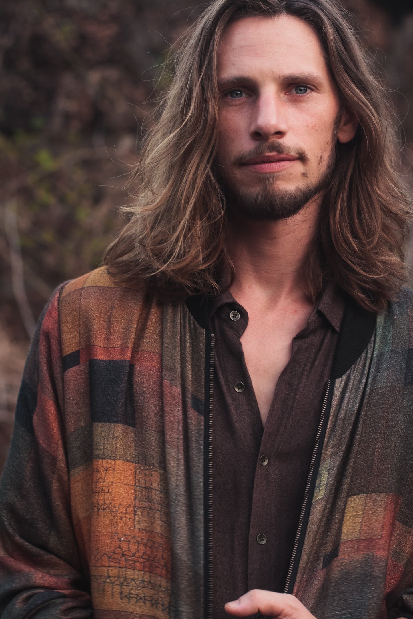 Polyphonic Bomber Jacket