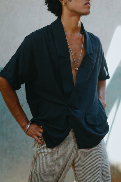 Kala Cotton Noragi - Black