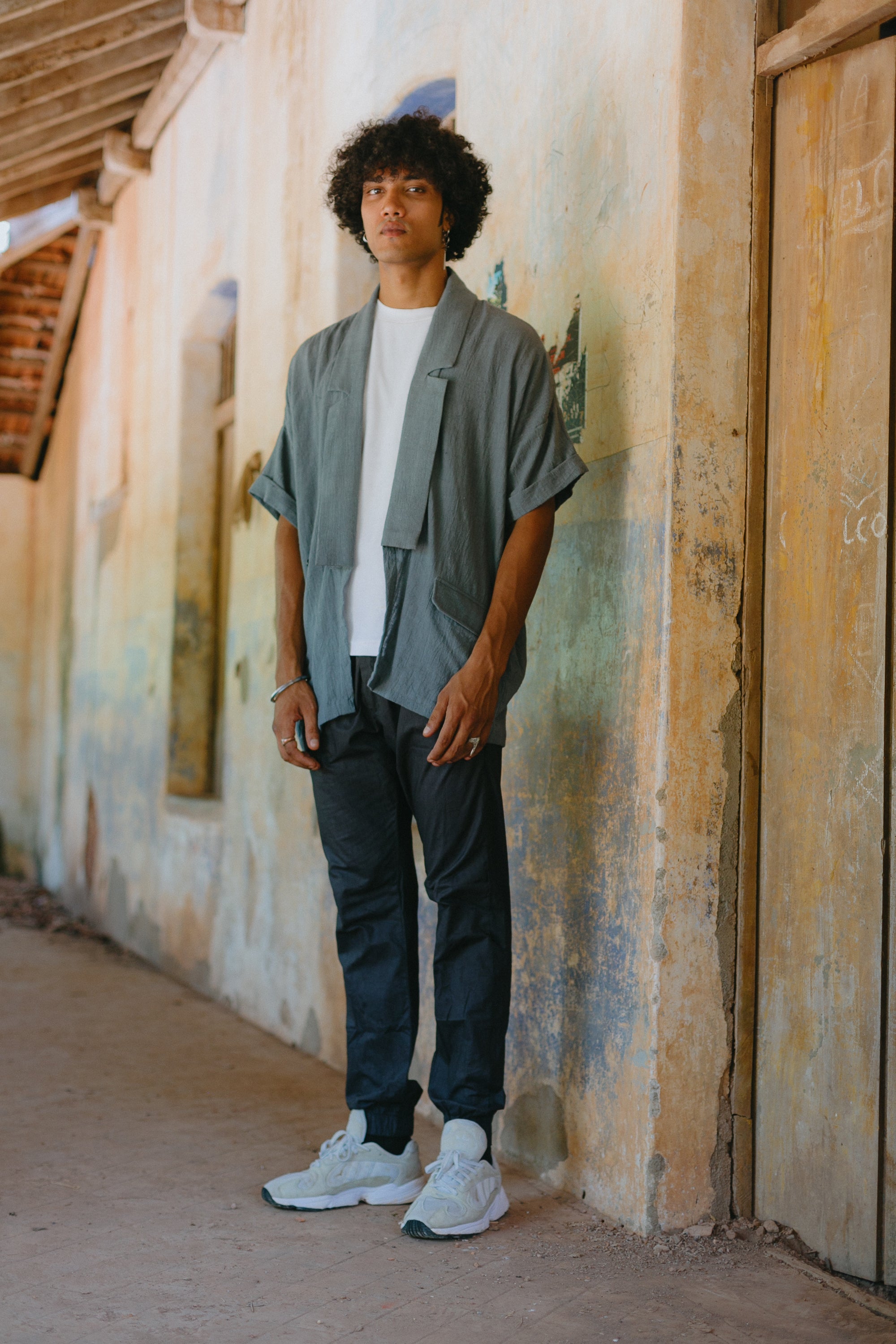 Kala Cotton Noragi - Powder Blue